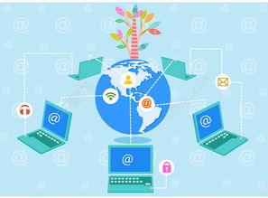 卡通多媒體信息圖表素材 免費(fèi)下載矢量圖，編號(hào)26452937，千圖網(wǎng)助力網(wǎng)絡(luò)與信息安全軟件開(kāi)發(fā)